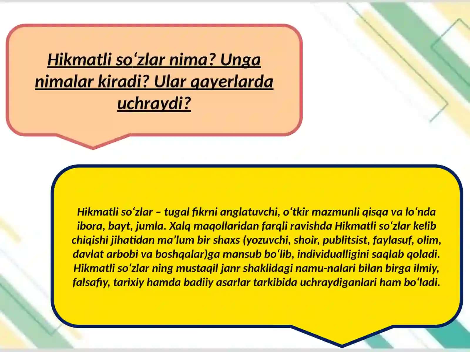 Hikmatli so‘zlar 2