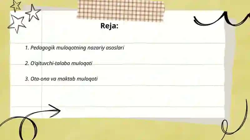 Pedagogik faoliyatda muloqot 2