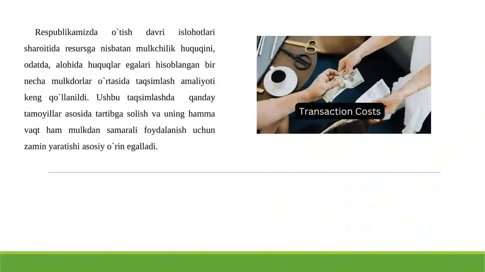 TRANSAKSIYAVA TRANSAKSIYAXARAJATLARI 2