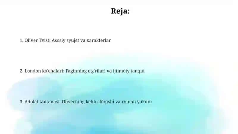 Oliver Twist roman 2
