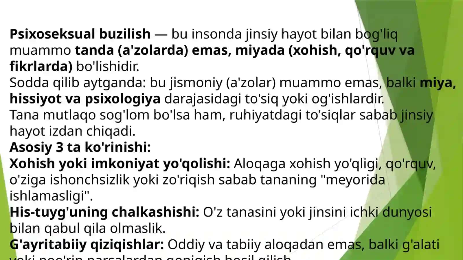 Psixoseksualbuzilishlar 2