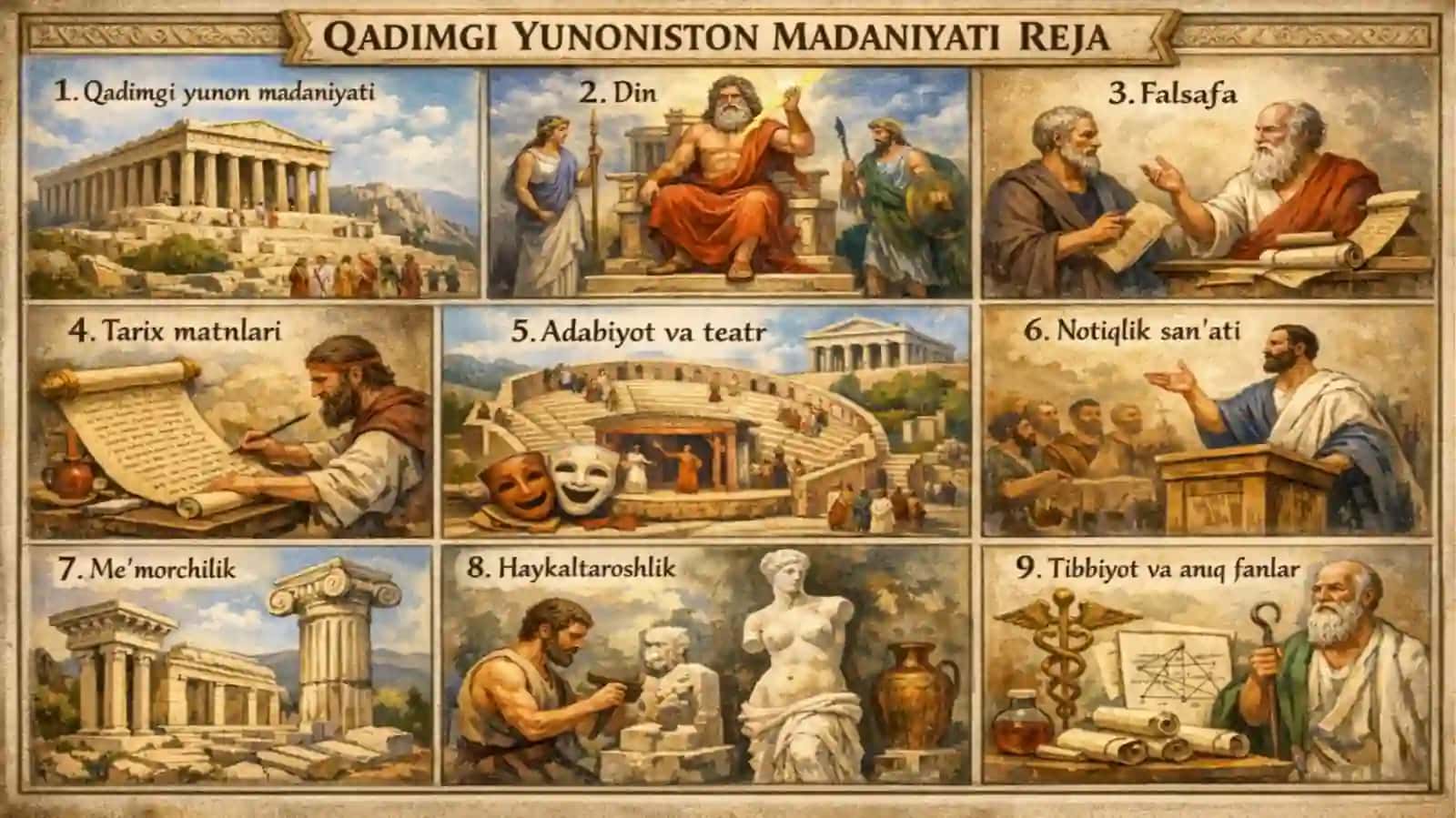 Qadimgi Yunoniston madaniyati 2