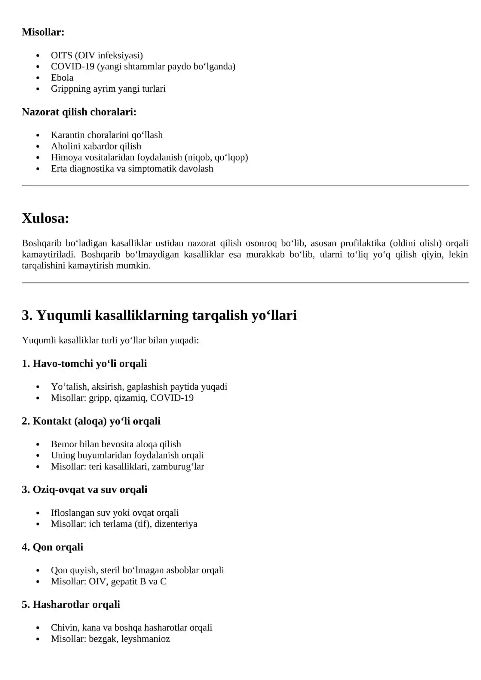 Yuqumli kasalliklar 2