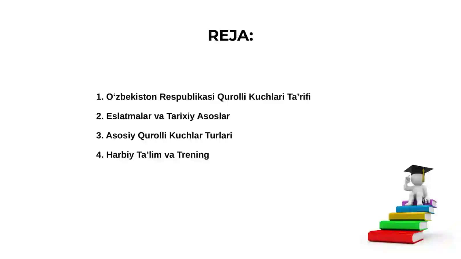 Oʻzbekiston Respublikasi Qurolli Kuchlari Ta’rifi 2