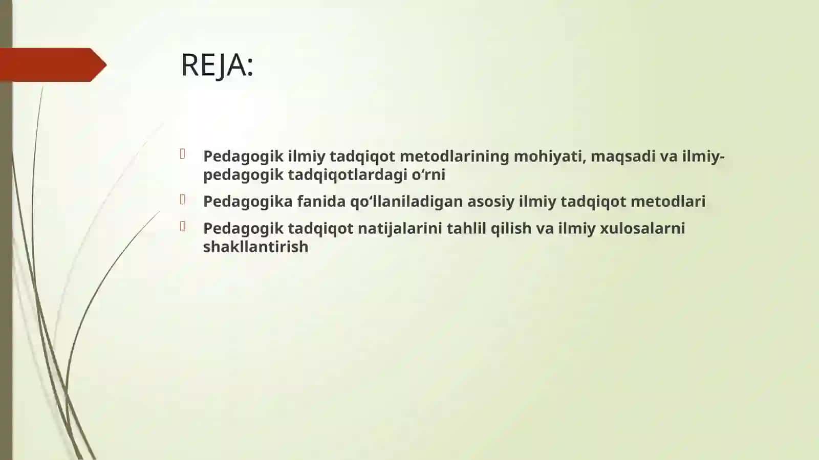pedagogika fanidan 2