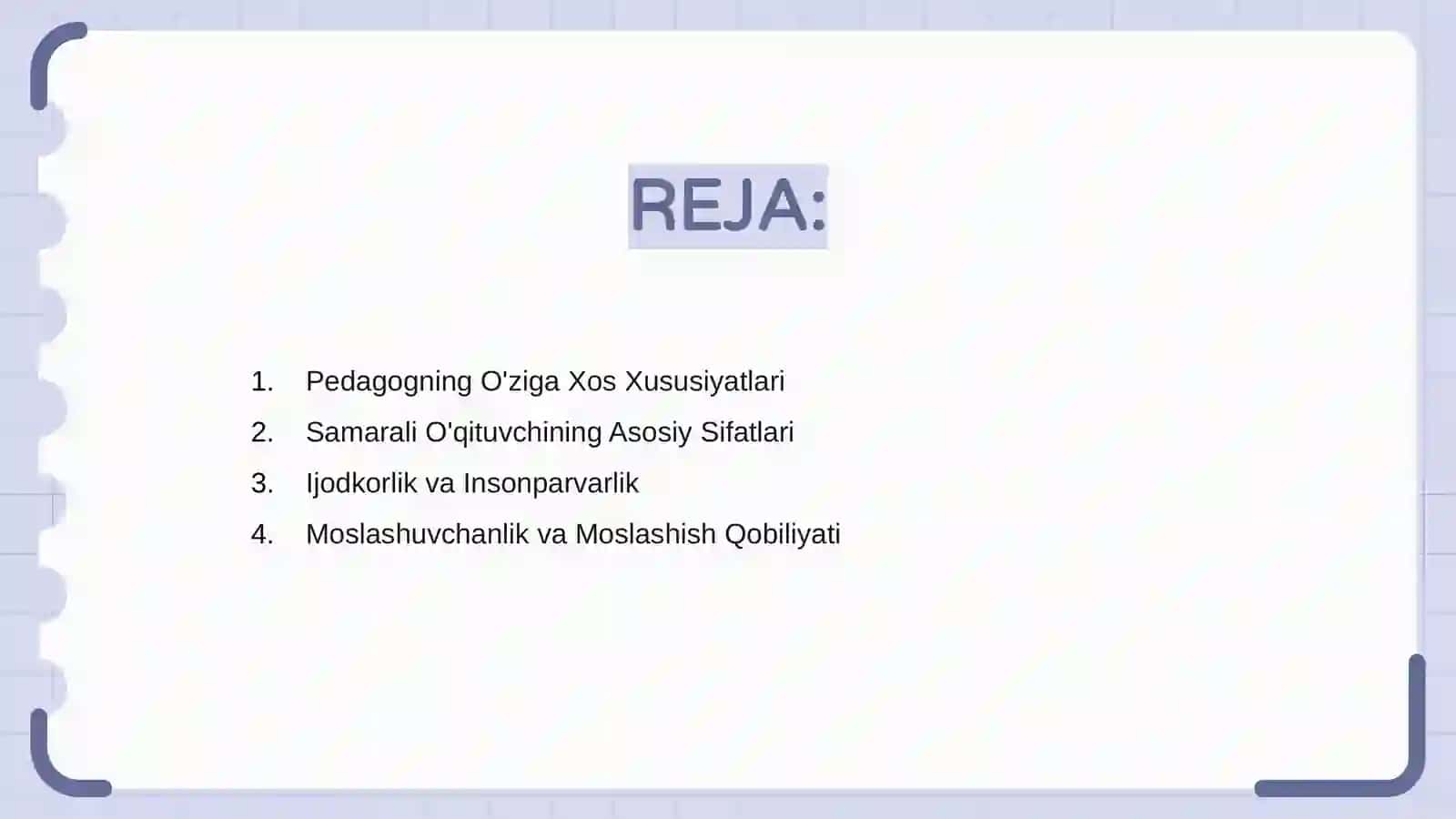 Pedagogning shaxsiy sifatlari 2