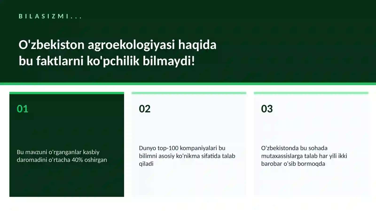 O'zbekiston agroekologiyasi 2