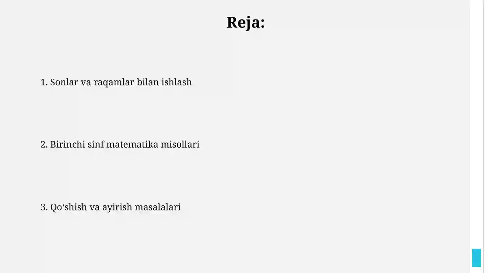 1-sinf Matematika darsliklari 2