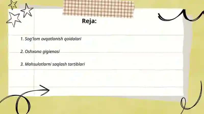 Sog'lom ovqatlanish qoidalari 2