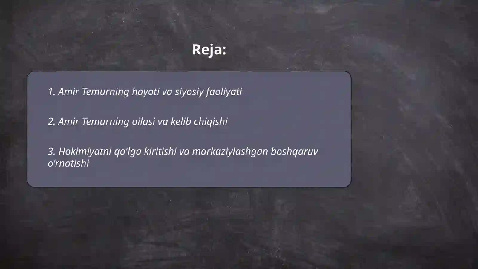 Amir Temur 2