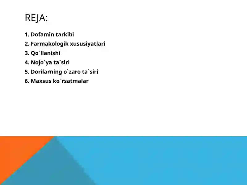 Dofaminvadofaminergikvositalar 2
