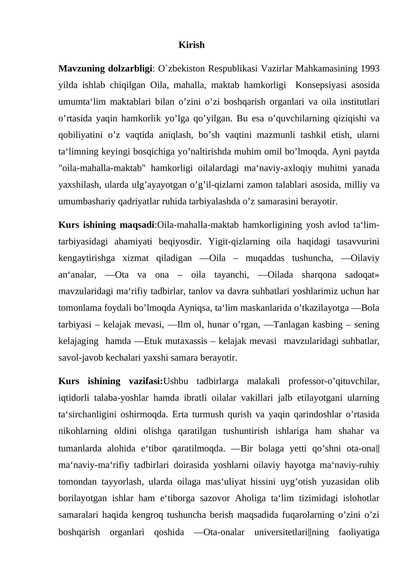 Oila, mahalla, maktab hamkorligi Konsepsiyasi 2