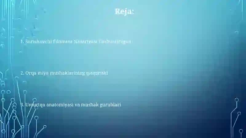 Sirpanuvchi ipchalar modeli 2