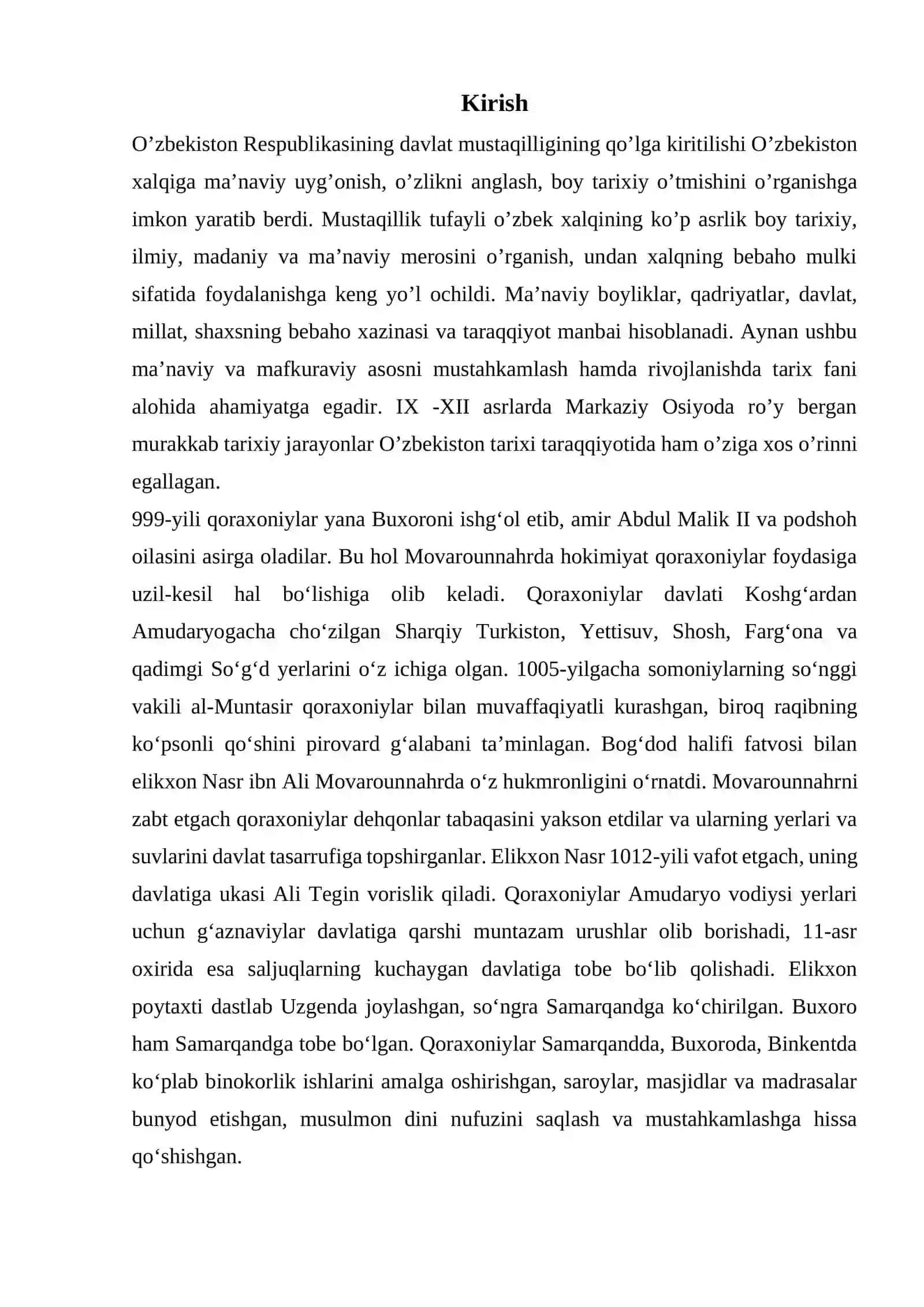 Qoraxoniylar Davlatining Ma’muriy Tuzilishi 2