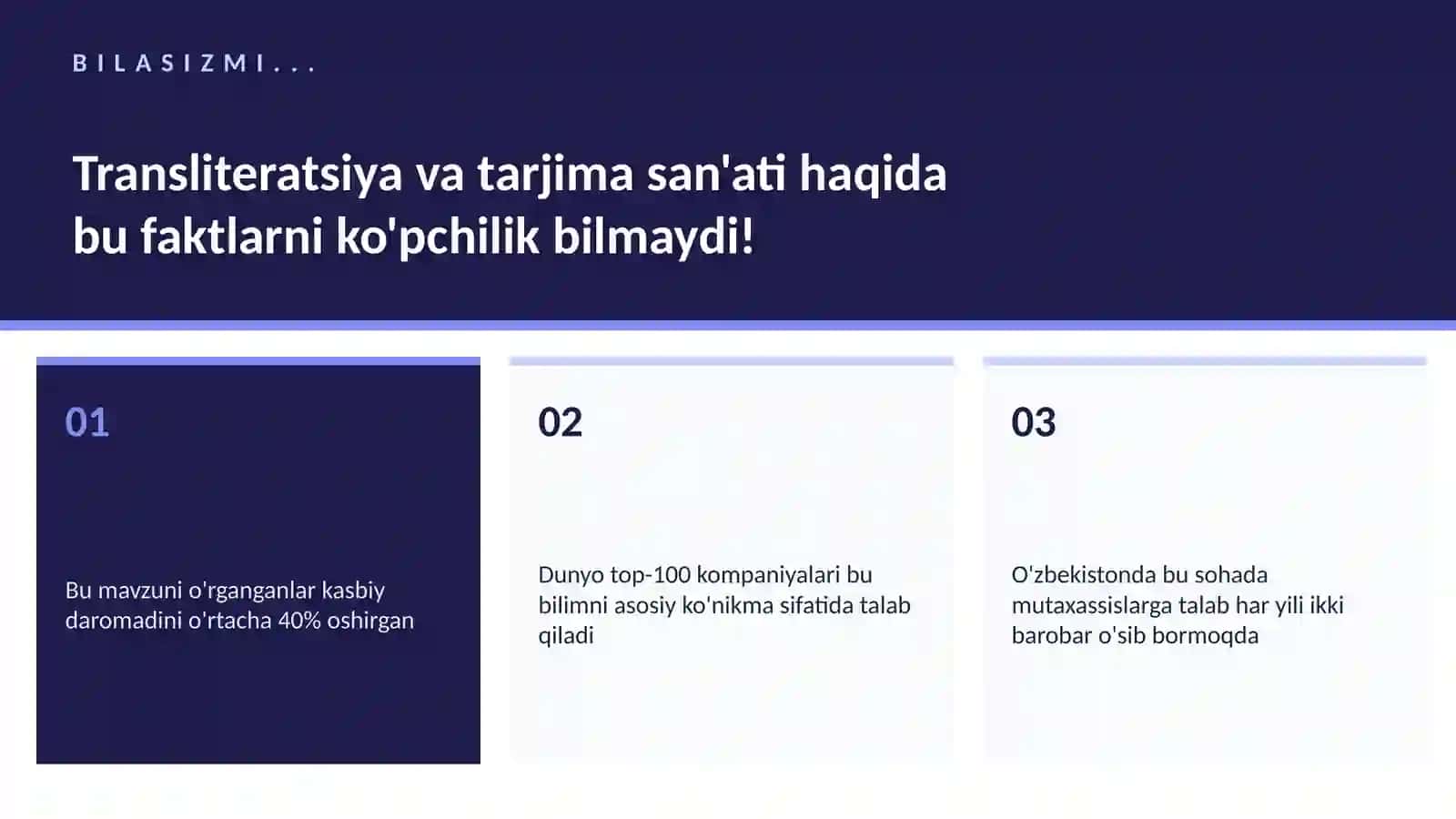 Transliteratsiya va tarjima san'ati 2