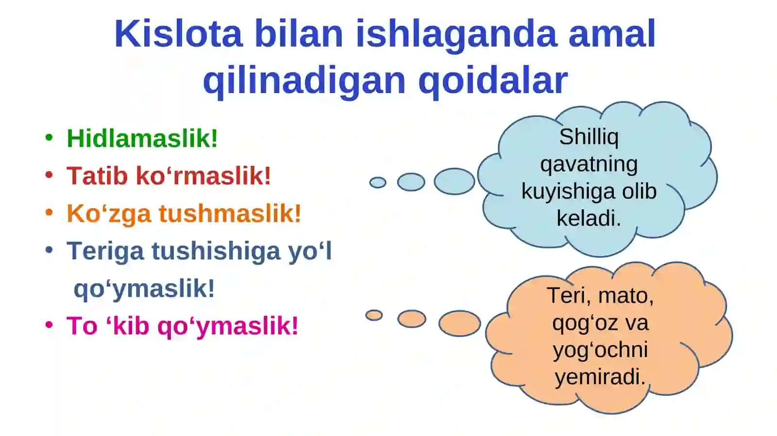 Xlorid kislota 2
