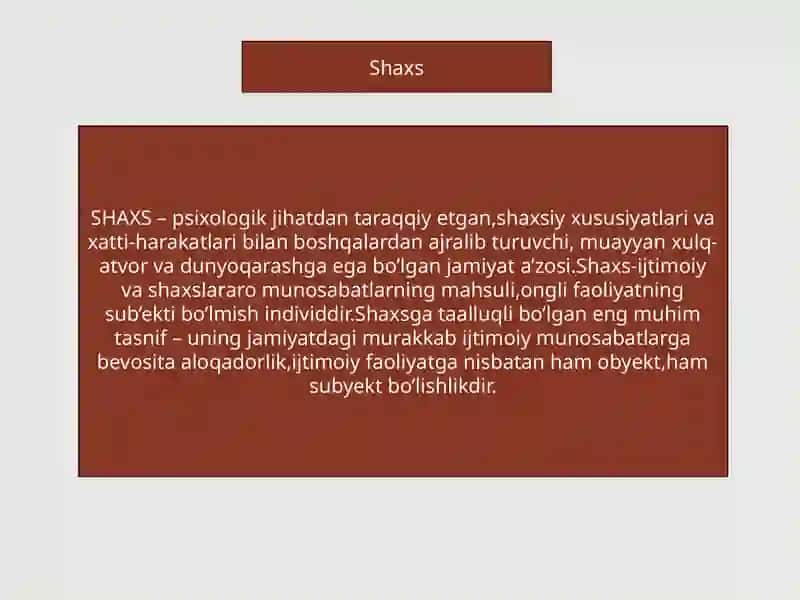 SHAXS 2