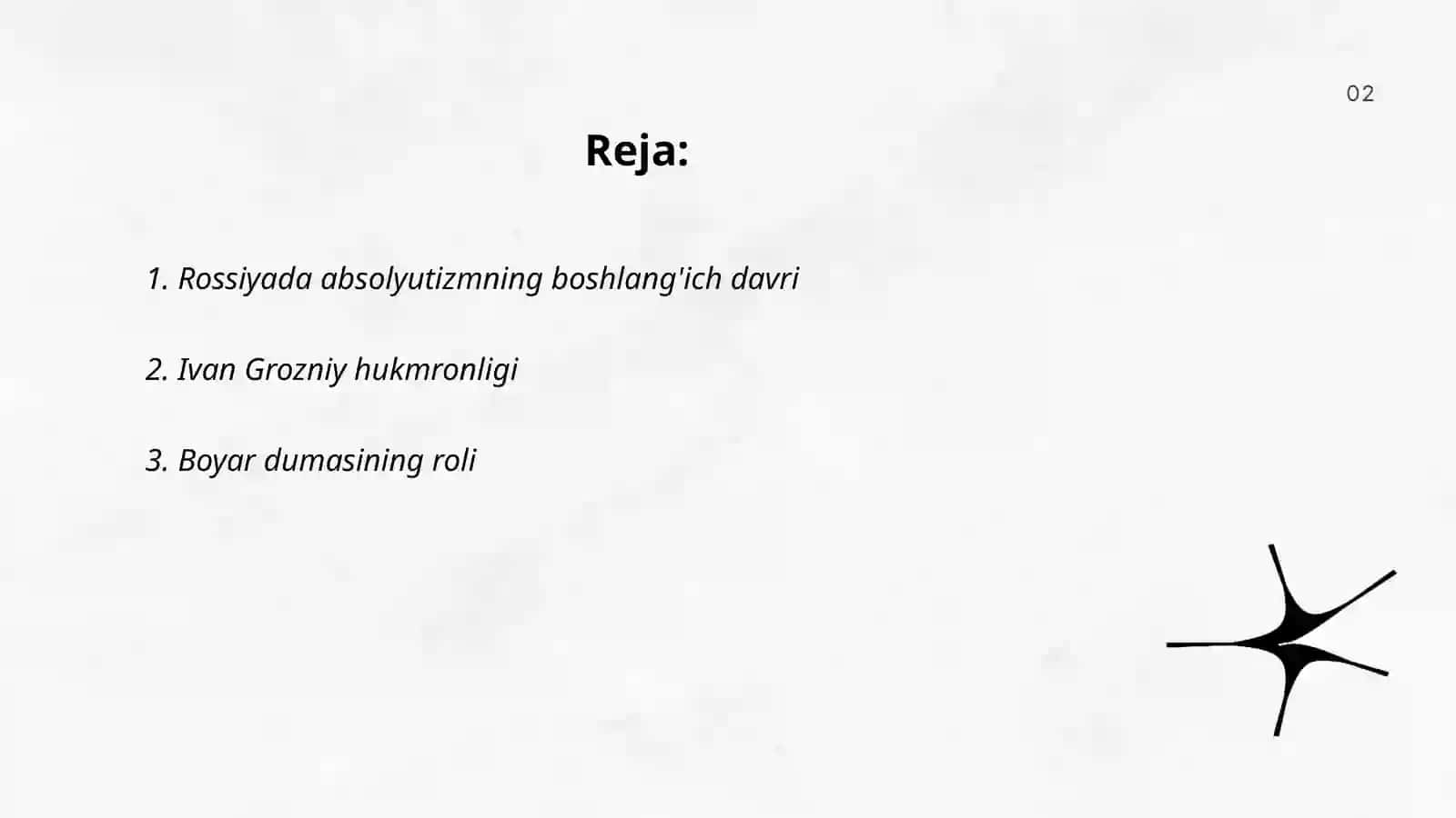 Rossiyada absolyutizmning shakllanishi 2