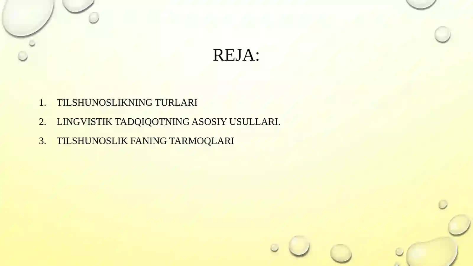 TILSHUNOSLIKNING ZAMONAVIY SOHALARI 2