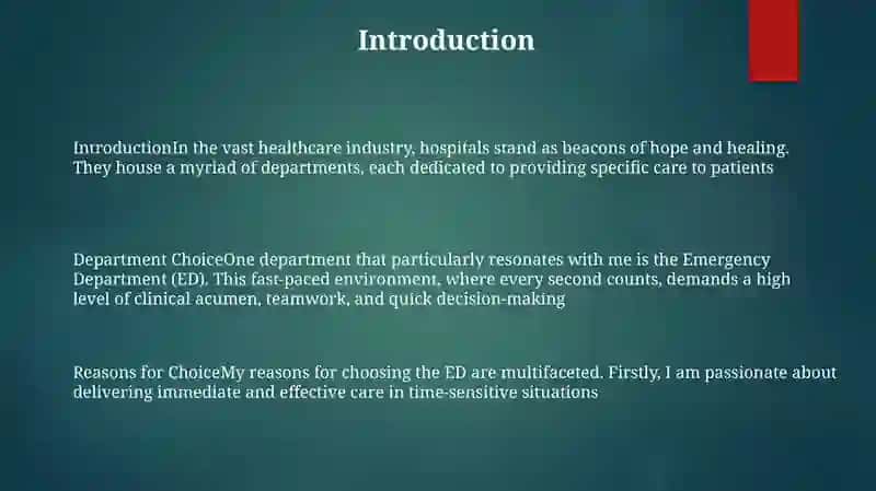 Emergency Department (ED) 2