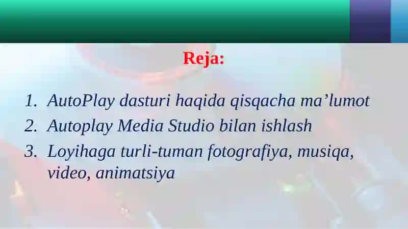 AutoPlay dasturi 2