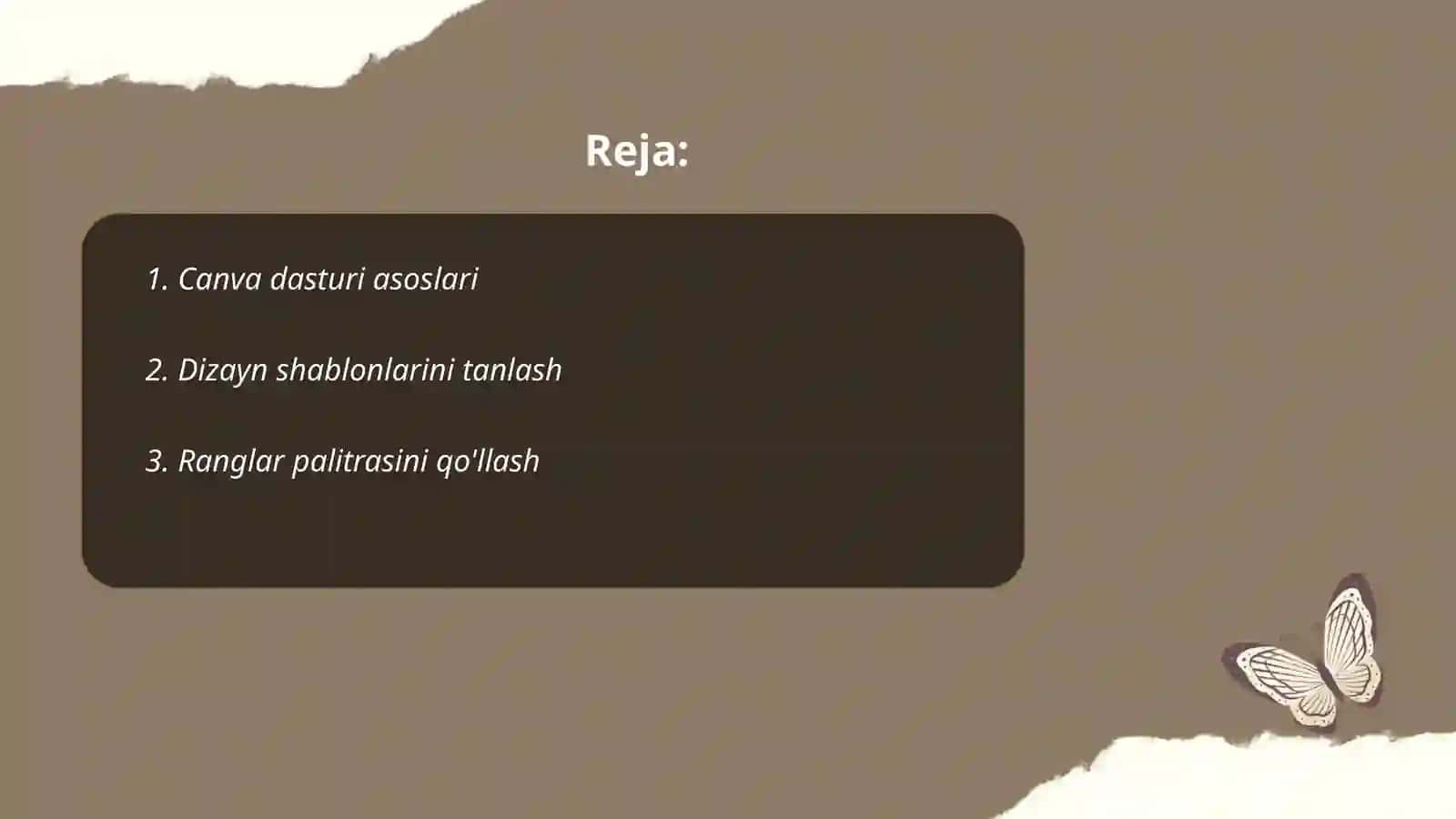 Canva dasturi asoslari 2