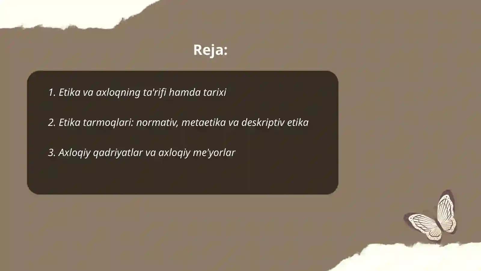 Etika Axloq falsafasi 2