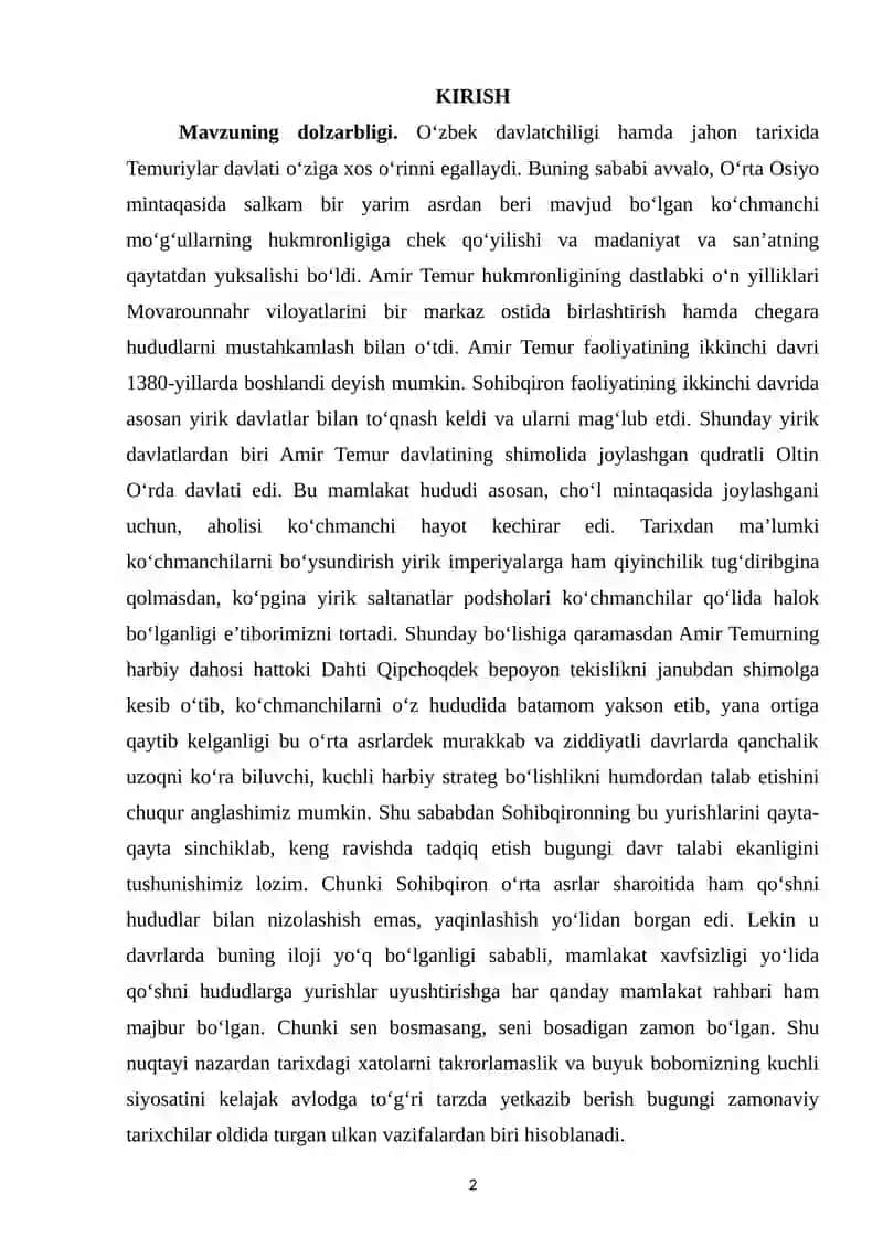 QUNDUZCHA JANGI 2