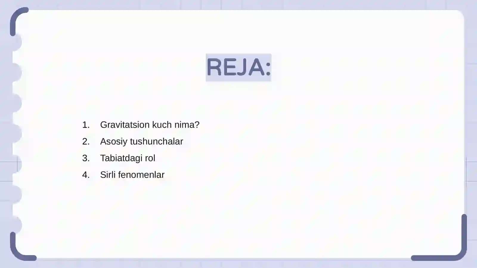 Gravitatsion kuch va uning tabiati 2