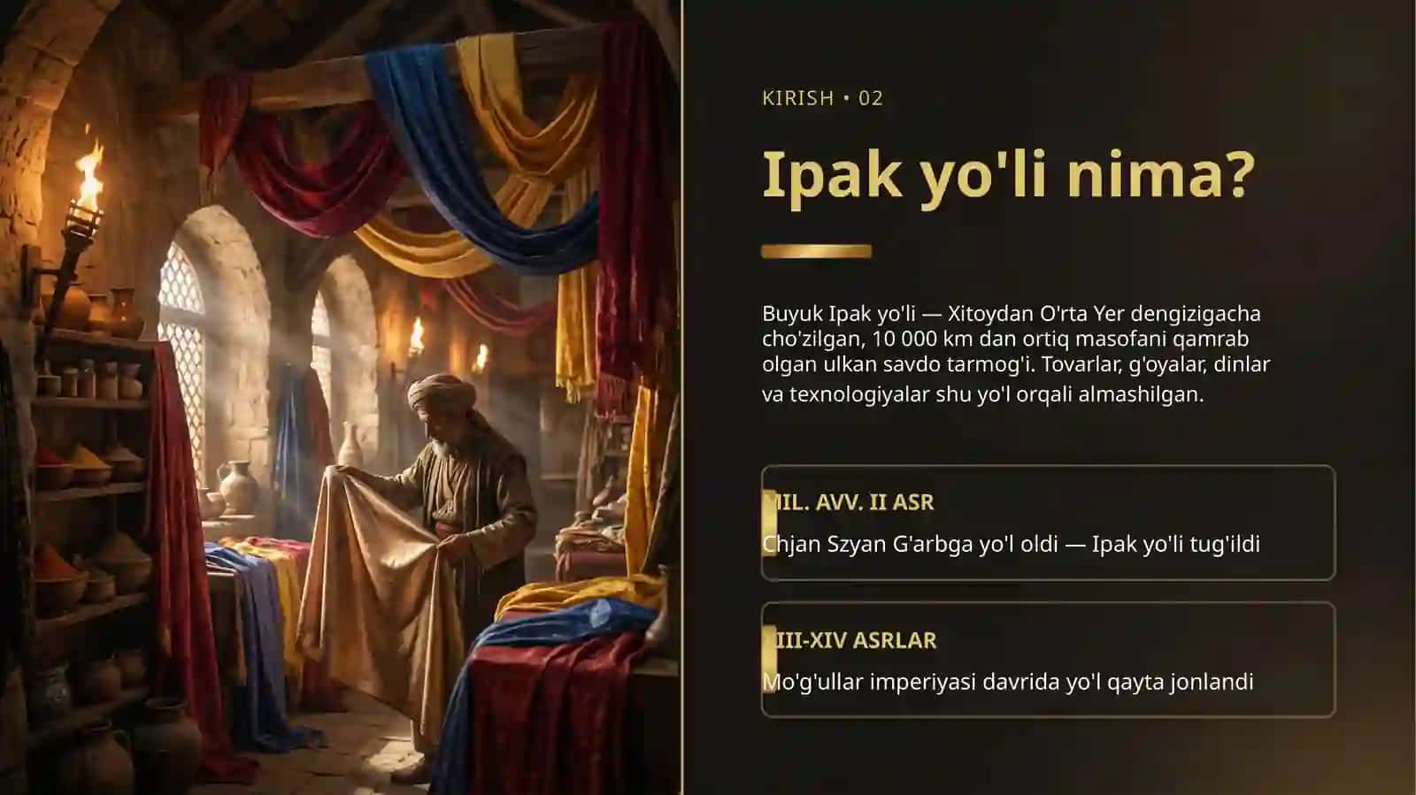 BUYUK IPAK YO'LI 2