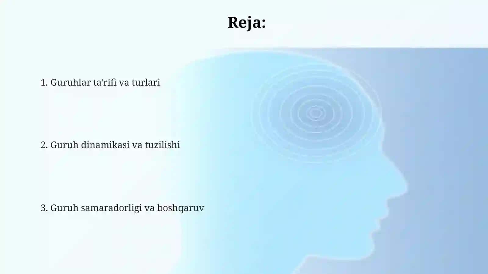 Guruh va guruh turlari 2