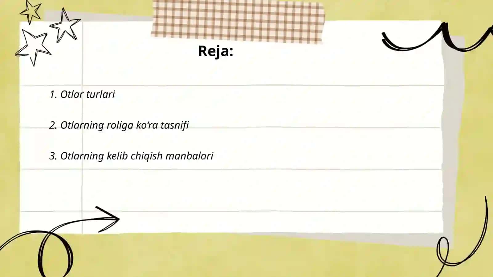 Otlar turlari 2