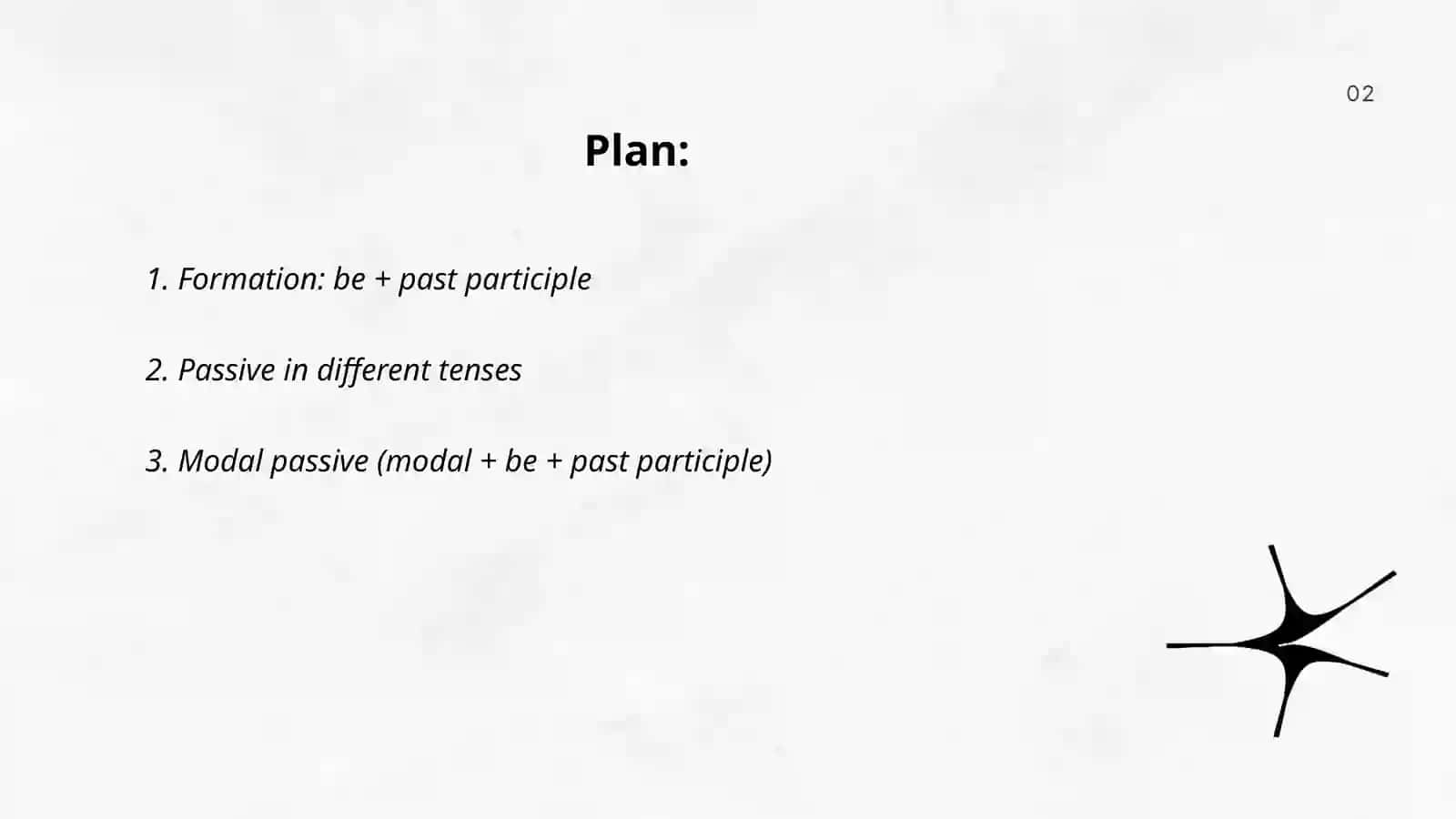 Passive voice 2