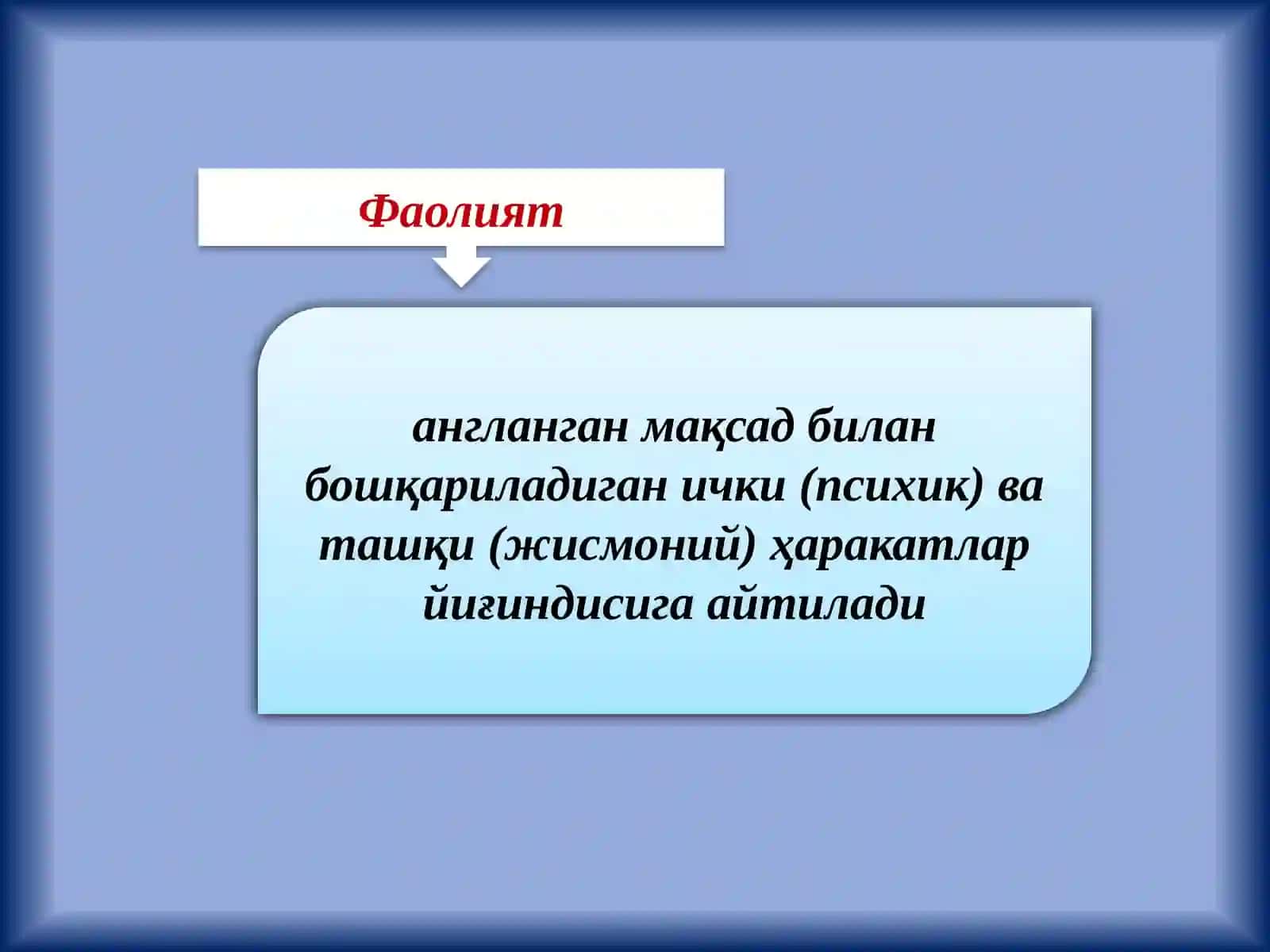 Фаолият 2
