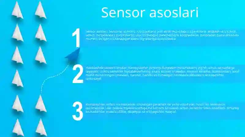 Sensor asoslari 2