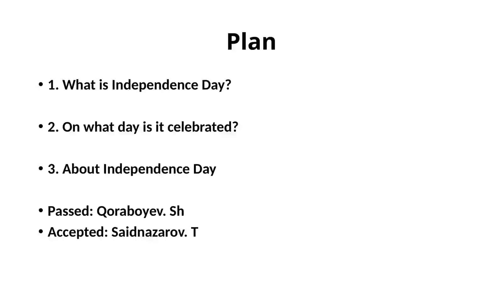 Independence day 2