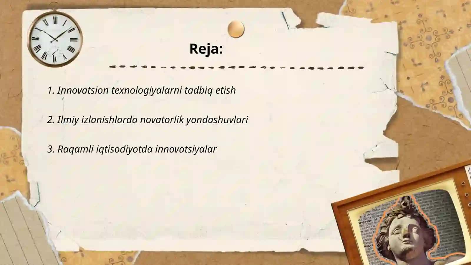 Novatsiya va innovatsiyalar hozirgi zamon ilmiy tadqiqotlarning tarkibiy qismi sifatida 2