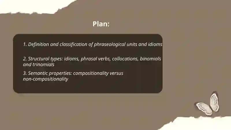 Phraseological units and idioms 2