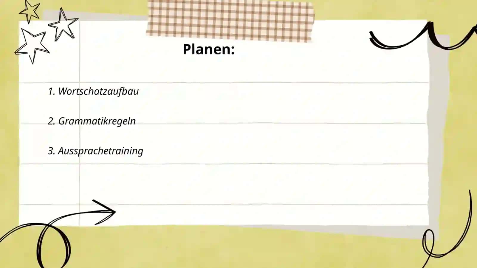 Deutsch lernen 2