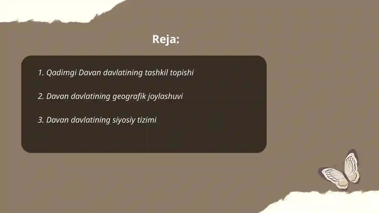 Qadimgi Davan davlati 2