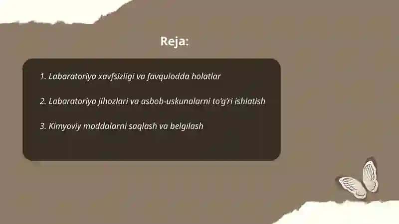 Labaratoriya ishi va maorif ishlari 2