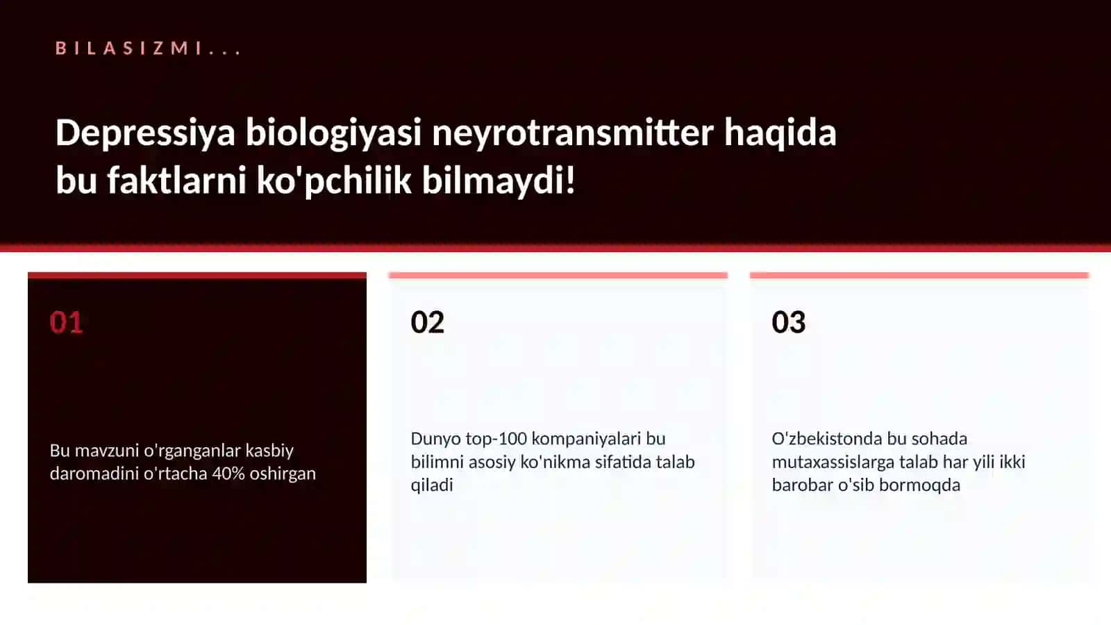Depressiya biologiyasi neyrotransmitter 2