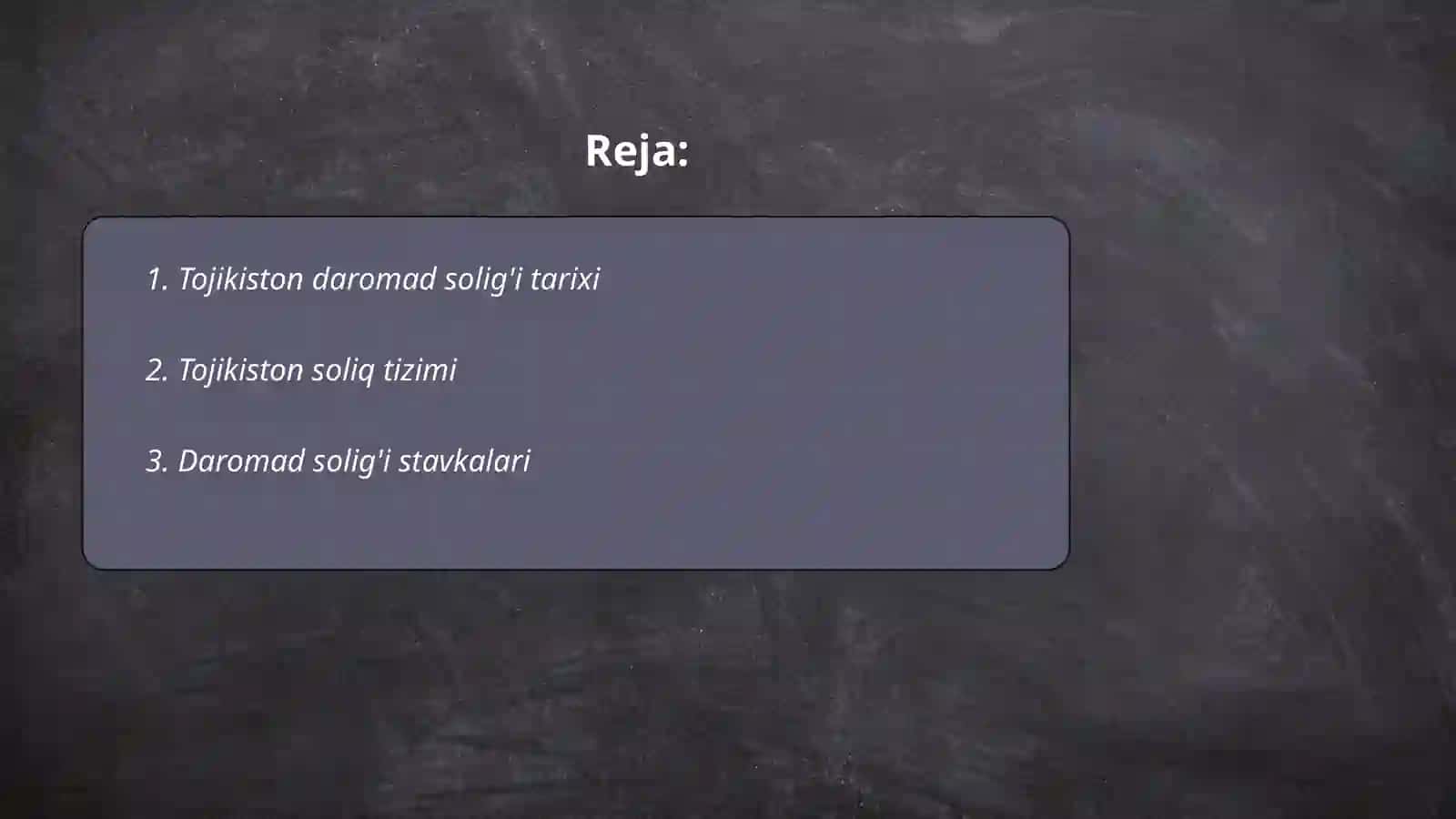 Tojikiston doromad soligi tarixi 2