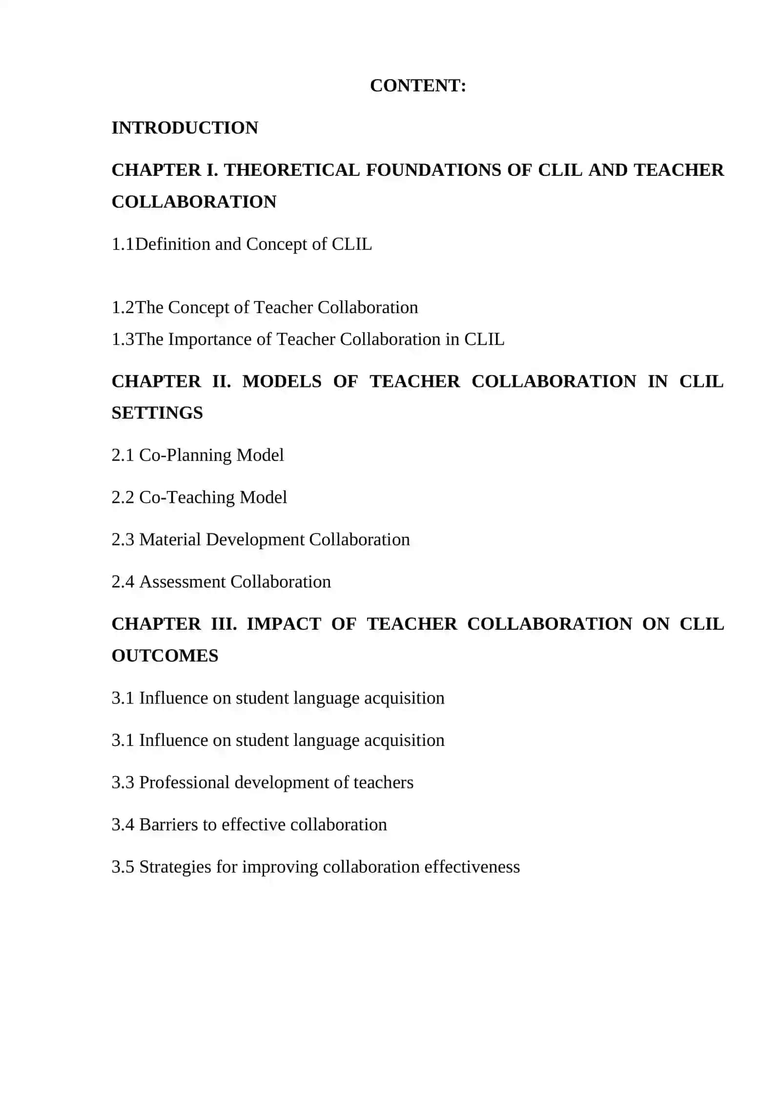 CLIL AND BILINGUAL EDUCATION MODELS 2