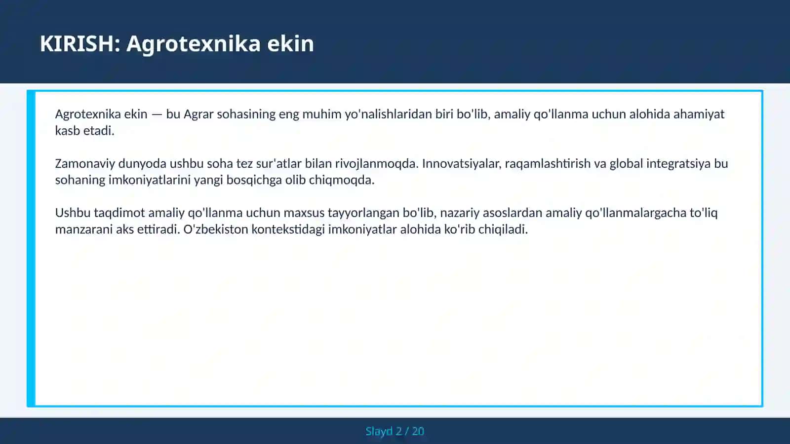 Agrotexnika ekin 2