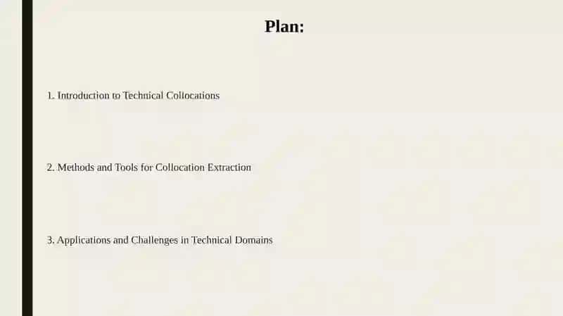 Introduction to Technical Collocations 2
