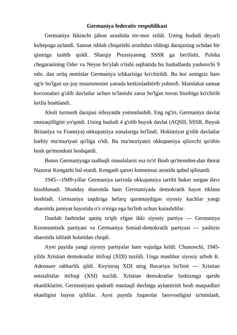 Germaniya tarixi 2