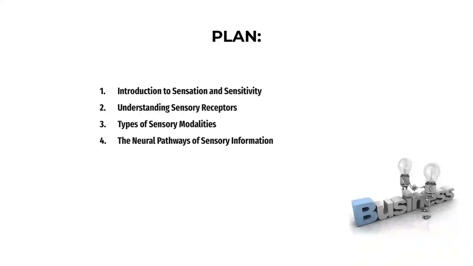 Sensation and Sensitivity 2