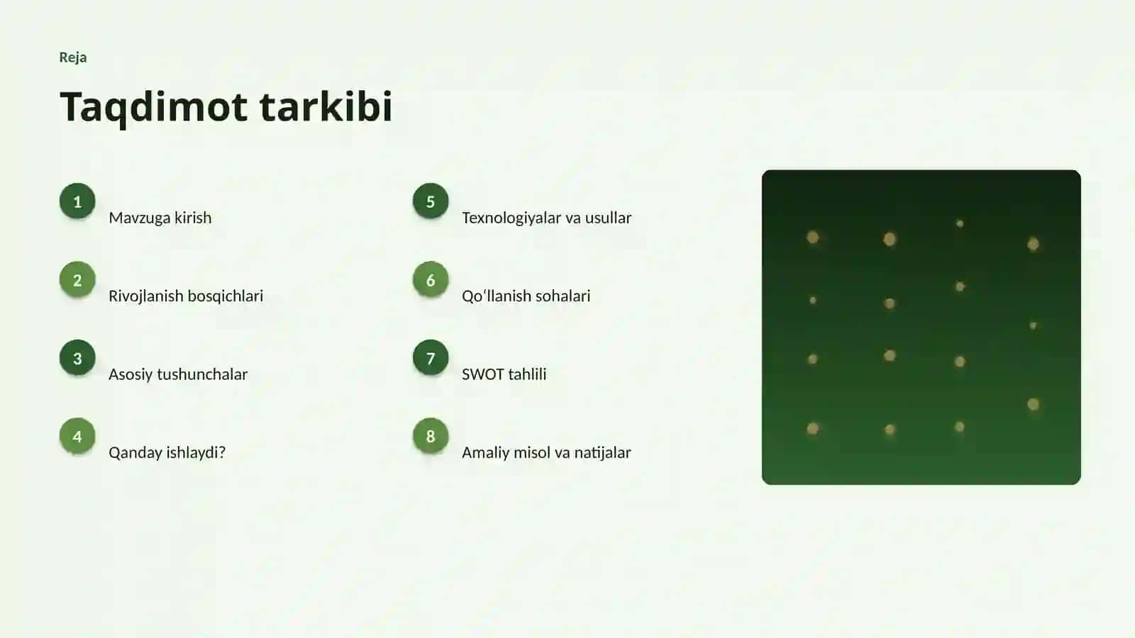 SUNʼIY INTELLEKT • PROFESSIONAL TAQDIMOT 2