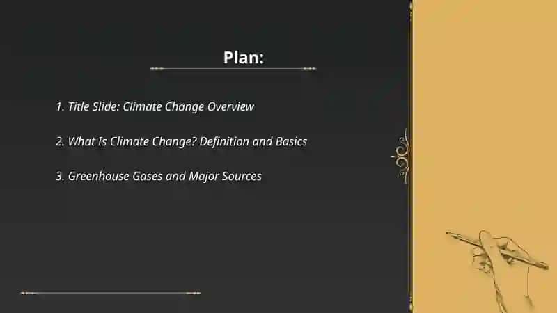 Climate Change PPT Presentation 2
